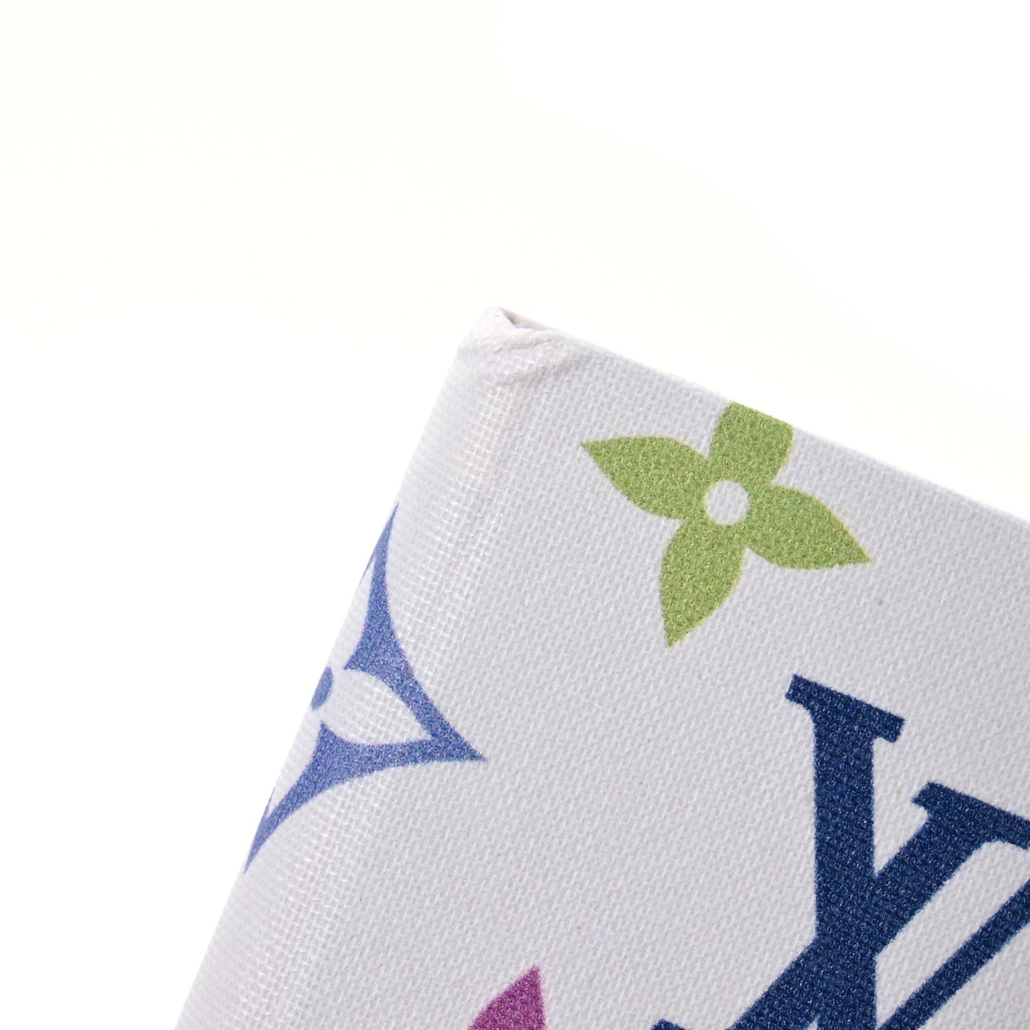 LV x TM Monogram Multicolor Jane Notebook MM White
