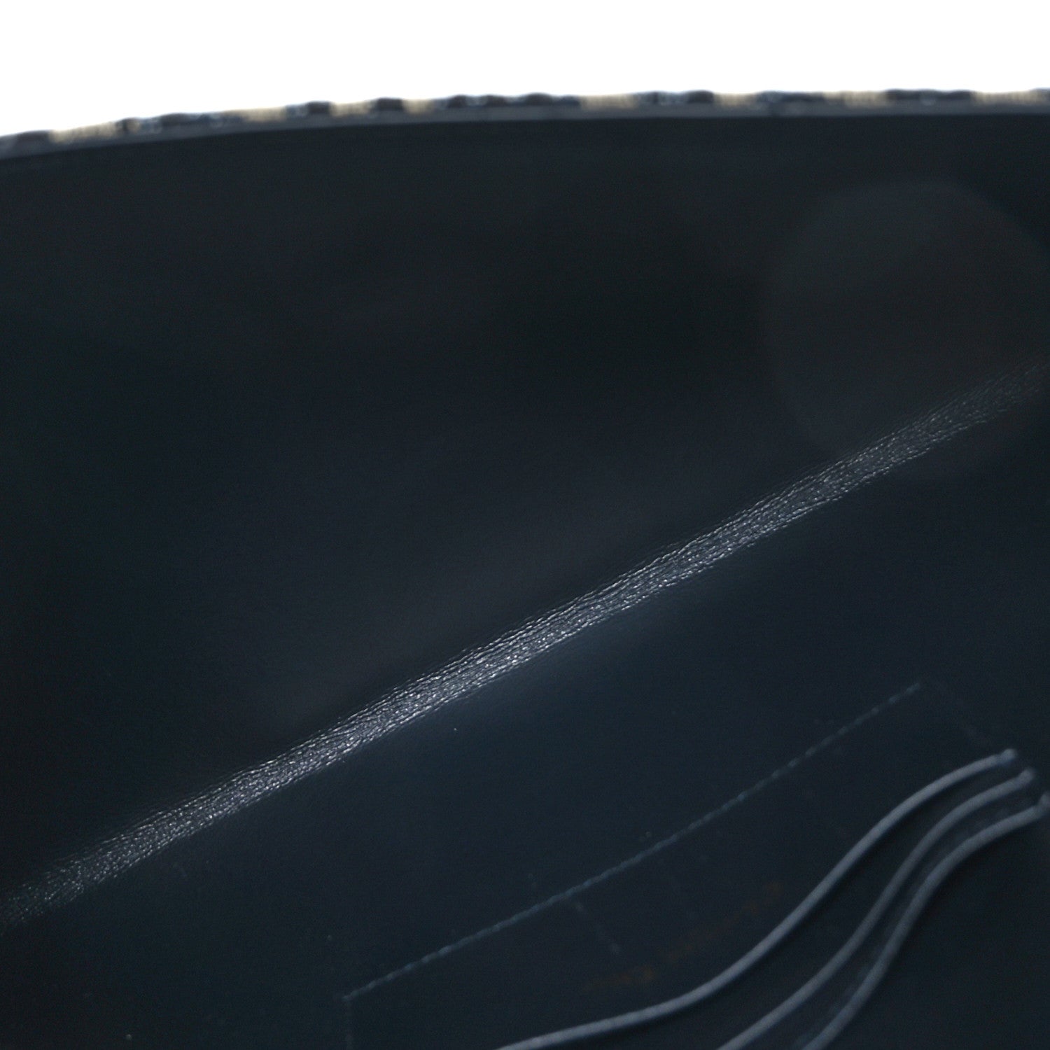 Christian Dior Oblique 30 Montaigne Avenue Pouch With Flap Blue 5 of 7