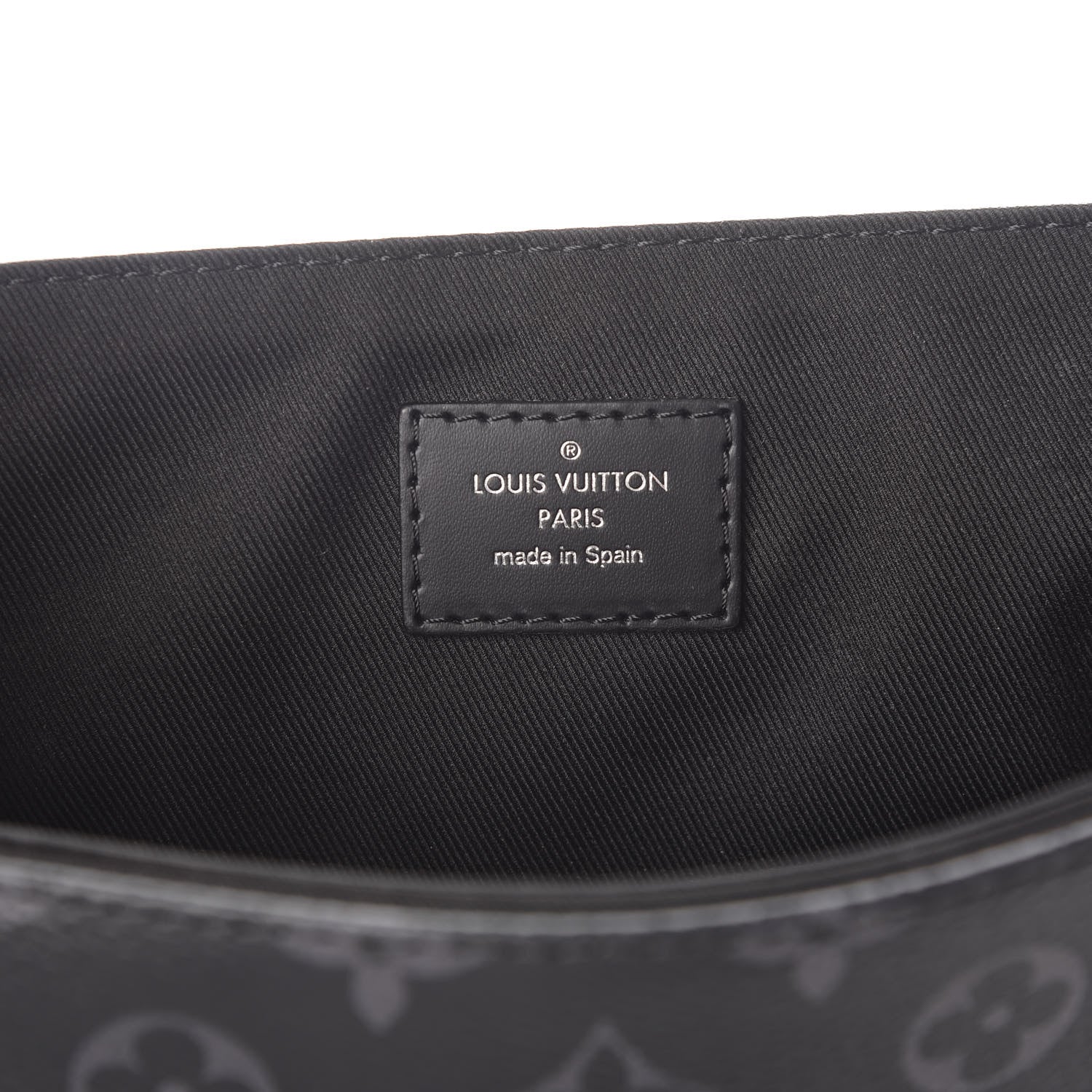 Louis Vuitton Monogram Eclipse District PM Black 6 of 9
