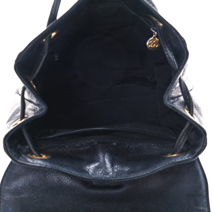 Chanel Caviar CC Backpack Black 5 of 12