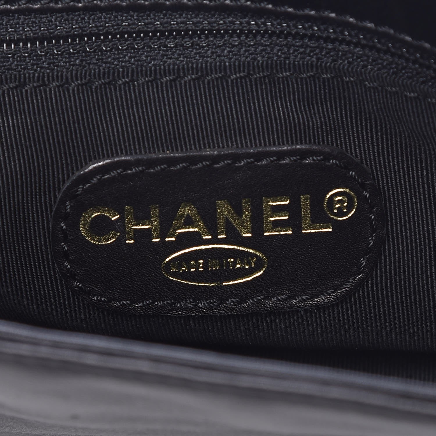 Chanel Calfskin CC Flap Shoulder Bag Black 6 of 12