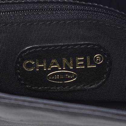 Chanel Calfskin CC Flap Shoulder Bag Black 6 of 12