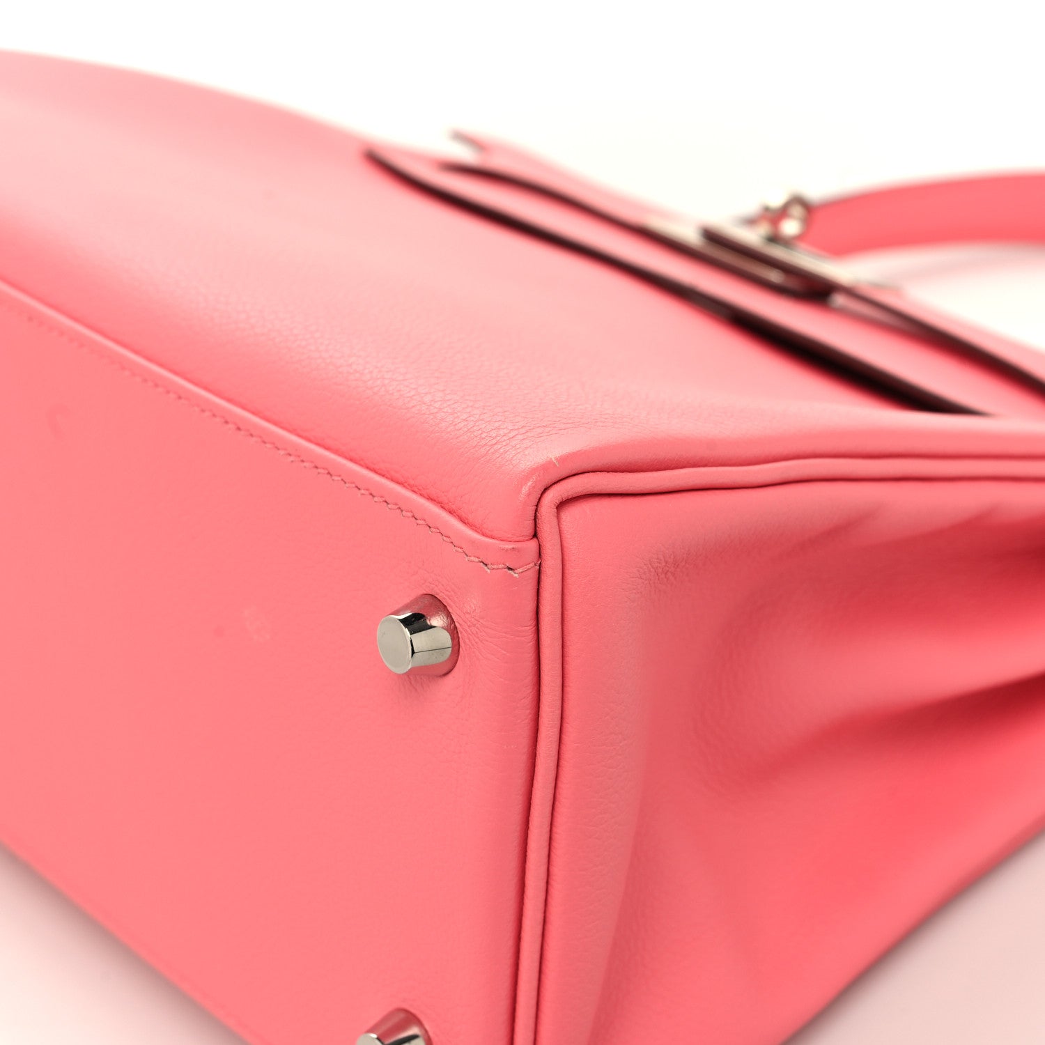 Hermes Evercolor Verso Kelly Retourne 28 Rose D'ete Terre 10 of 13