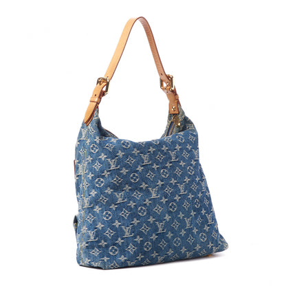 Louis Vuitton Denim Baggy GM Blue 3 of 8