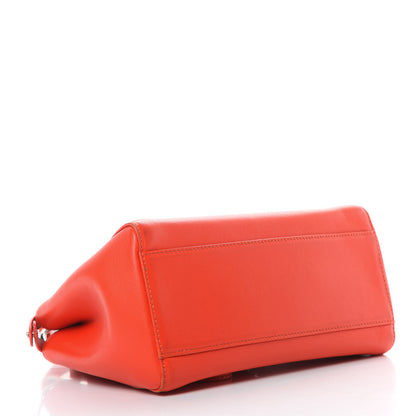 Fendi Nappa Mini Peekaboo Iconic Satchel Papavero 4 of 14