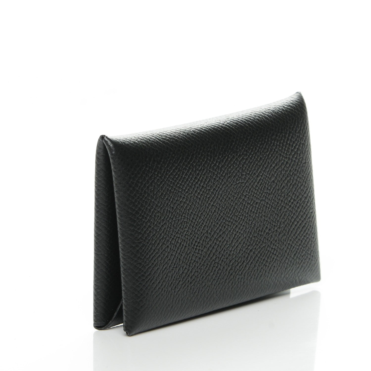 Hermes Epsom Calvi Card Case Black 3 of 6