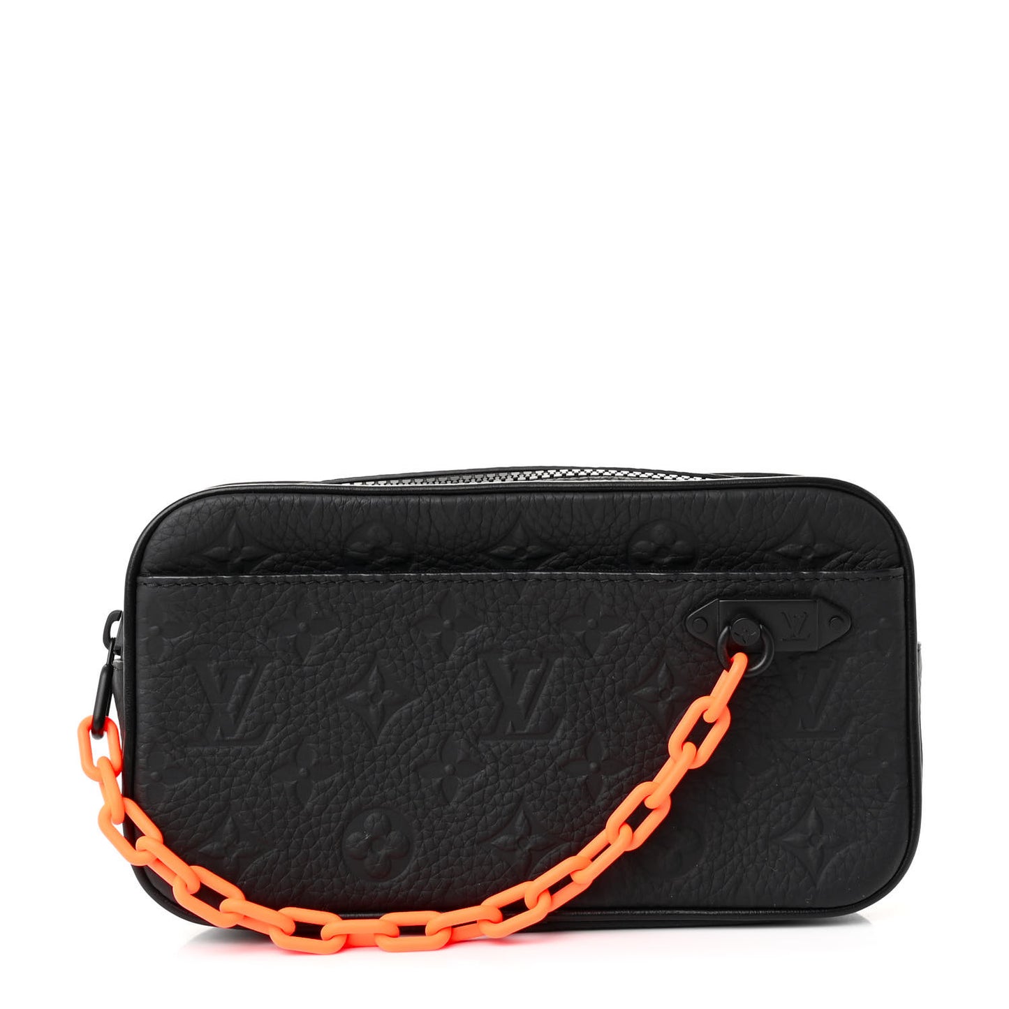 Taurillon Monogram Uniformes Solar Ray Soft Pochette Volga Belt Bag Black