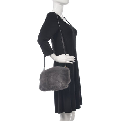 Burberry Mink Small Chichester Crossbody Clutch Bag Grey 2 of 7