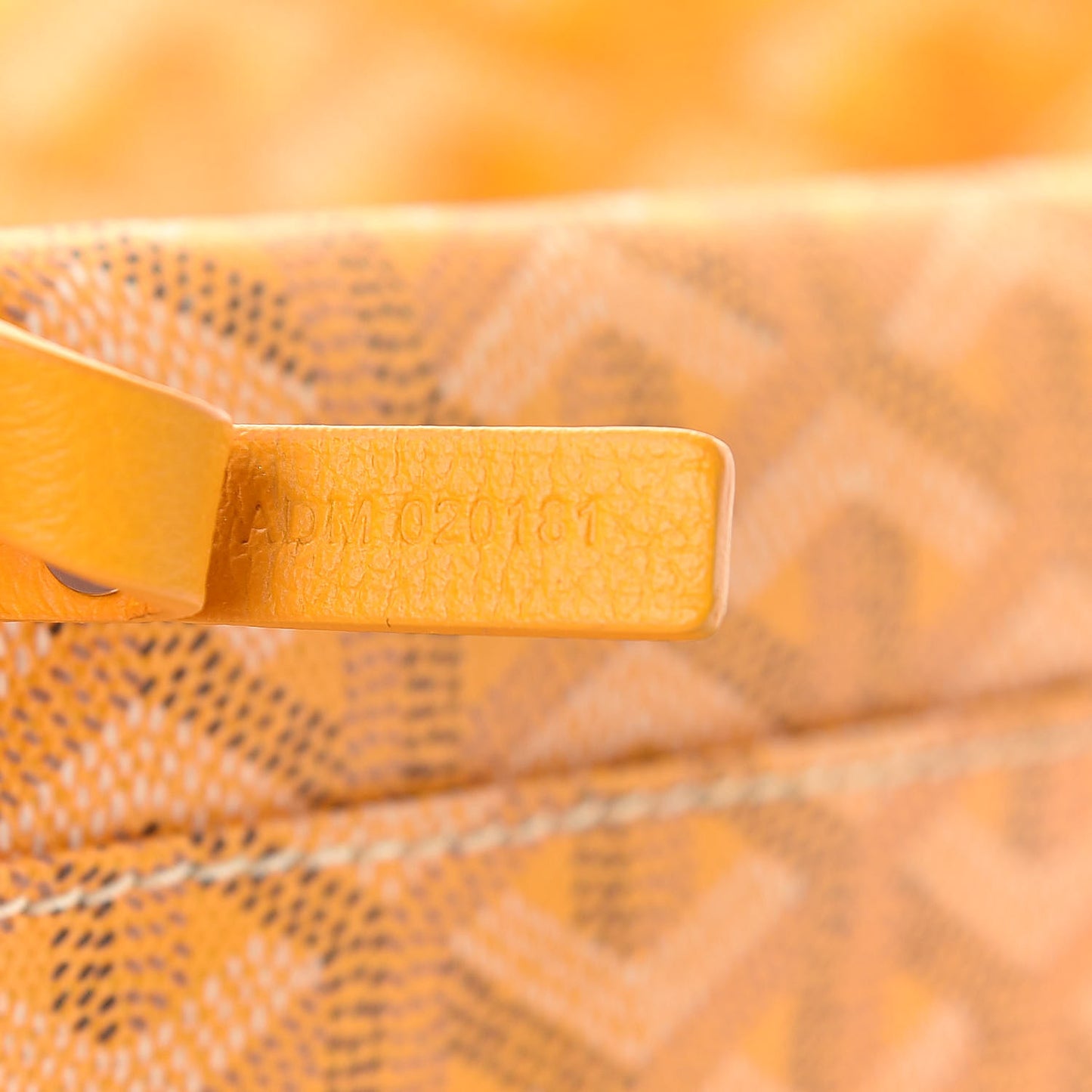 Goyardine Saint Louis PM Yellow