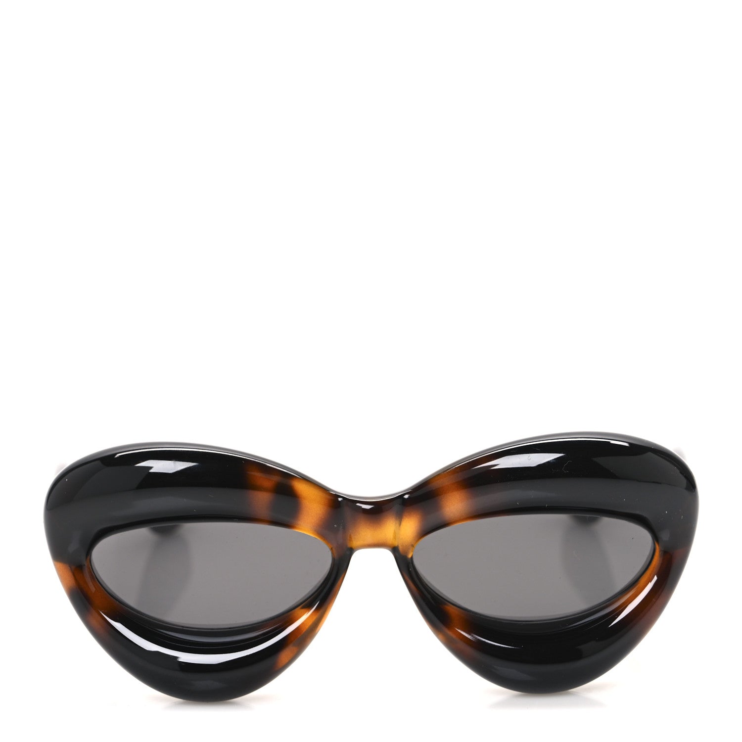 Loewe Acetate Inflated Cat-Eye Sunglasses LW40097I Tortoise 2 of 7