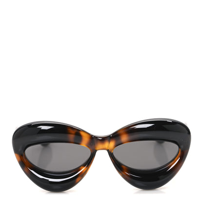 Loewe Acetate Inflated Cat-Eye Sunglasses LW40097I Tortoise 2 of 7