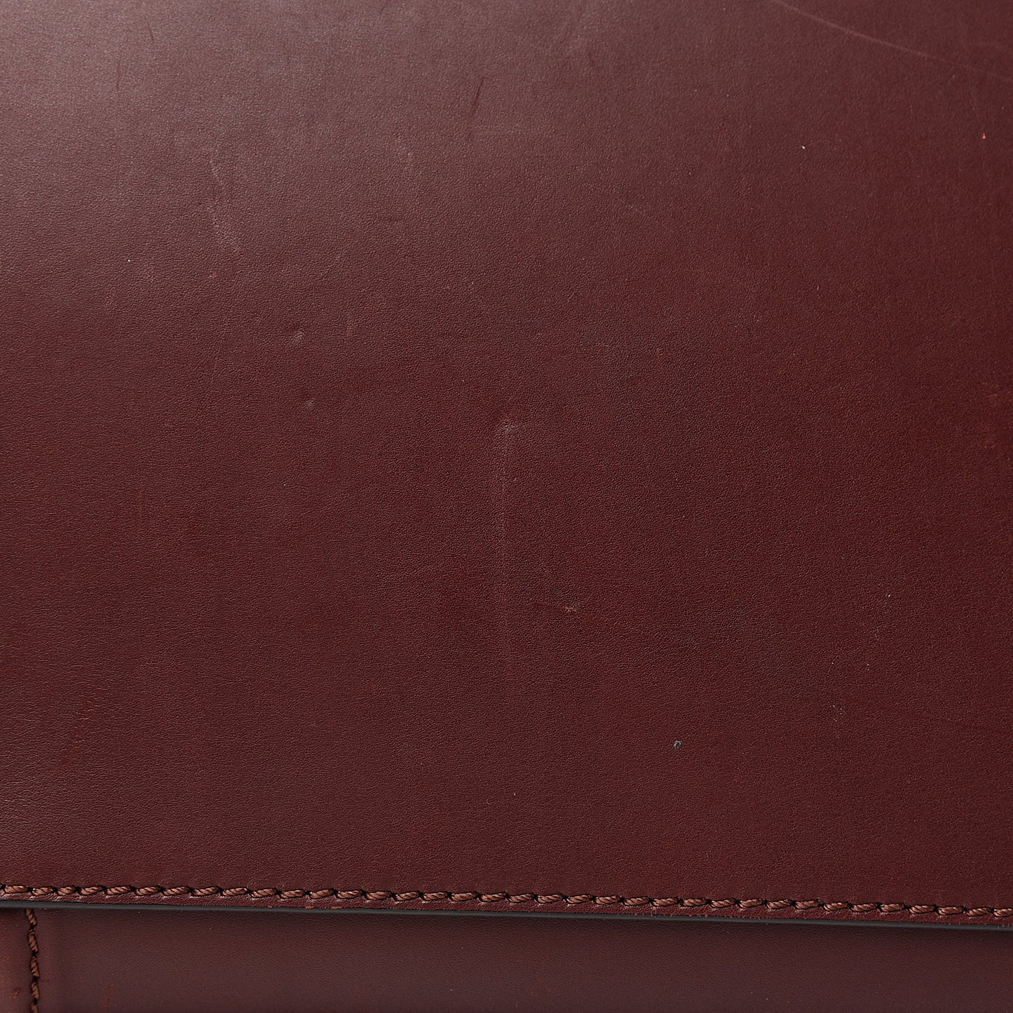 Natural Calfskin Medium Phantom Luggage Burgundy