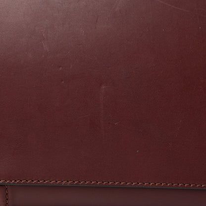 Celine Natural Calfskin Medium Phantom Luggage Burgundy 12 of 21