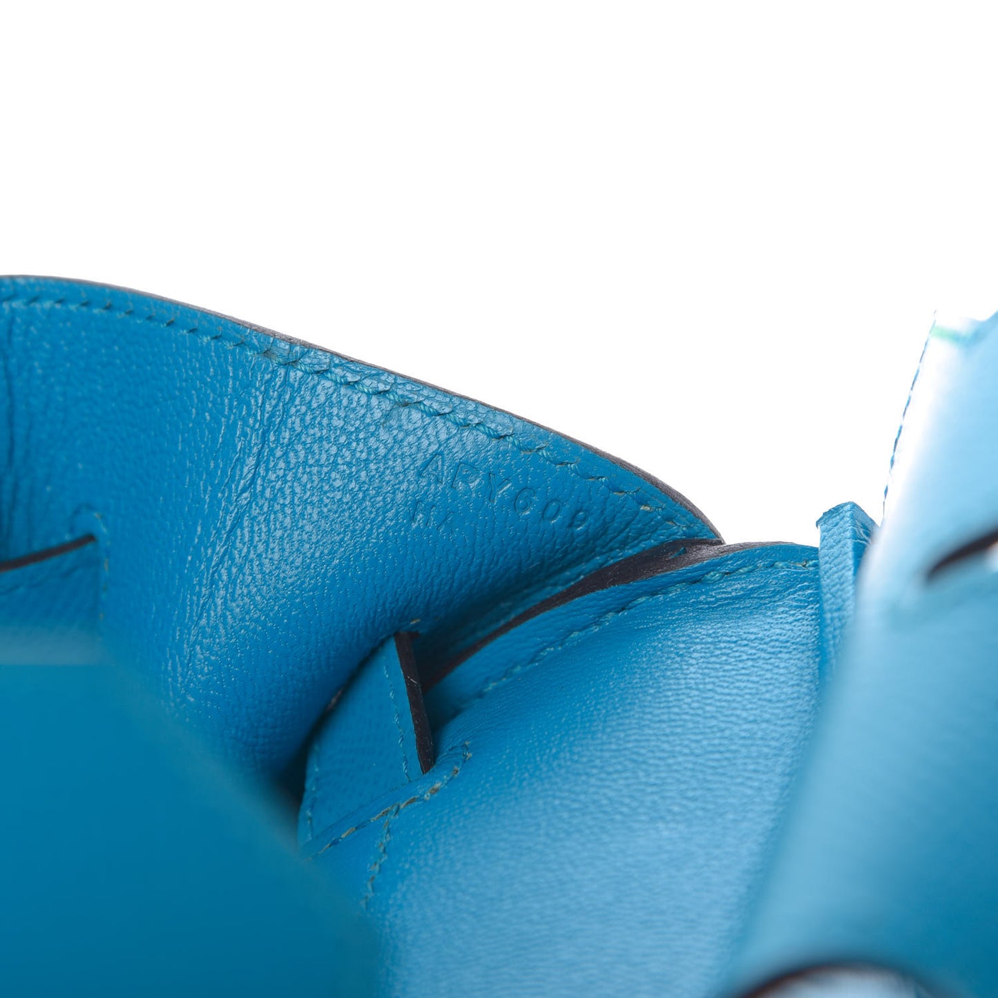 Epsom Birkin 35 Bleu Zanzibar