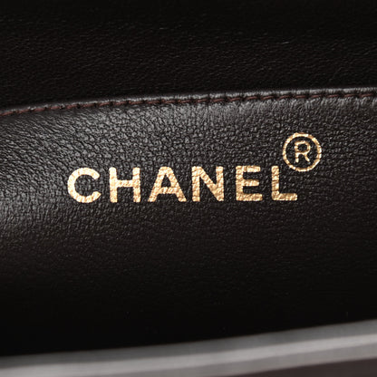 Chanel Lambskin Vertical Quilt Jumbo Single Flap Dark Brown 7 of 11