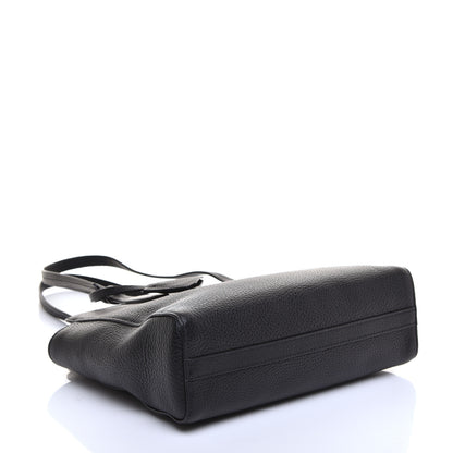 Prada Vitello Daino Shopping Tote Black 4 of 8