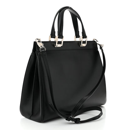 Gucci Smooth Calfskin Medium Zumi Top Handle Bag Black 3 of 10