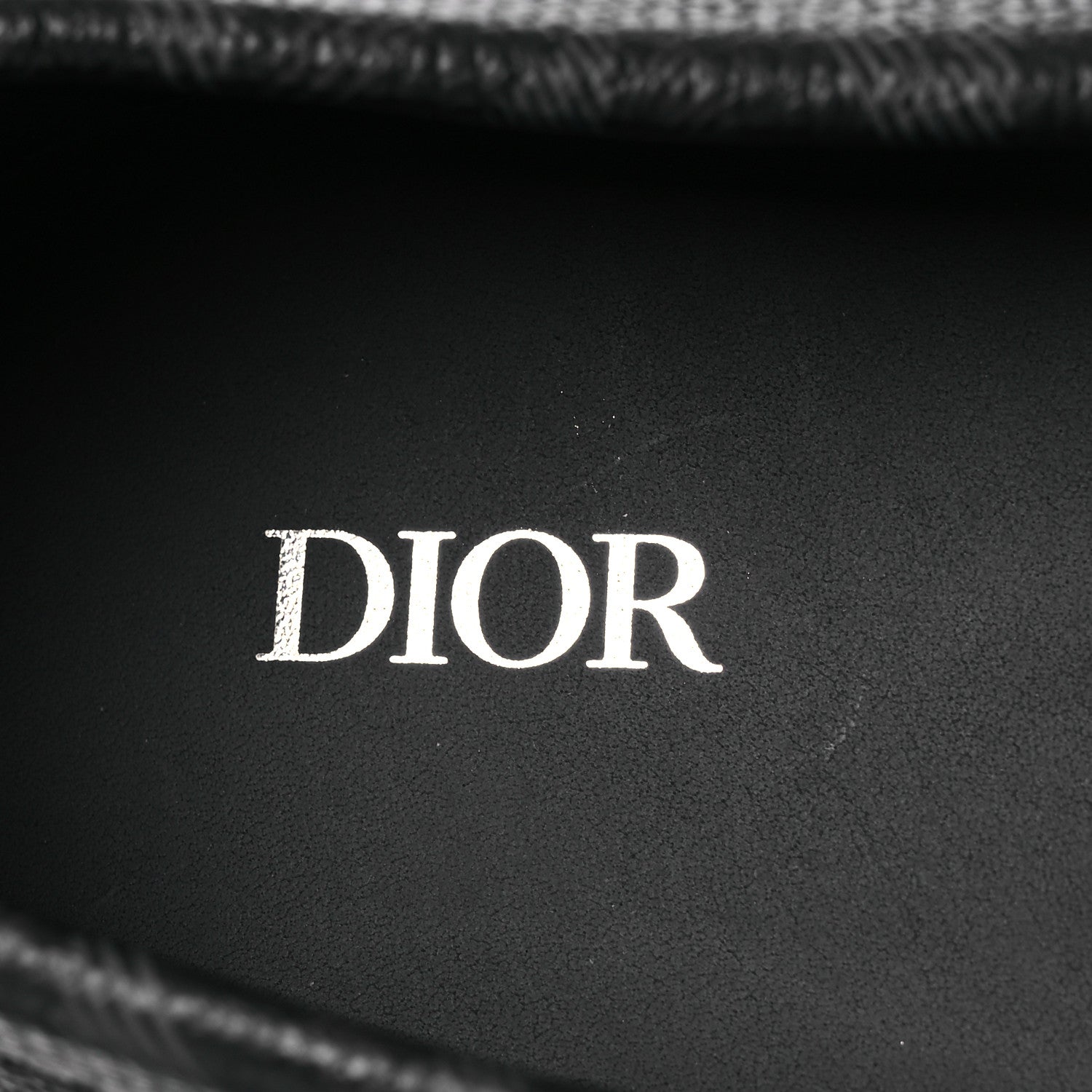 Christian Dior CD Diamond Odeon Driver Moccasins 43 Black 9 of 16