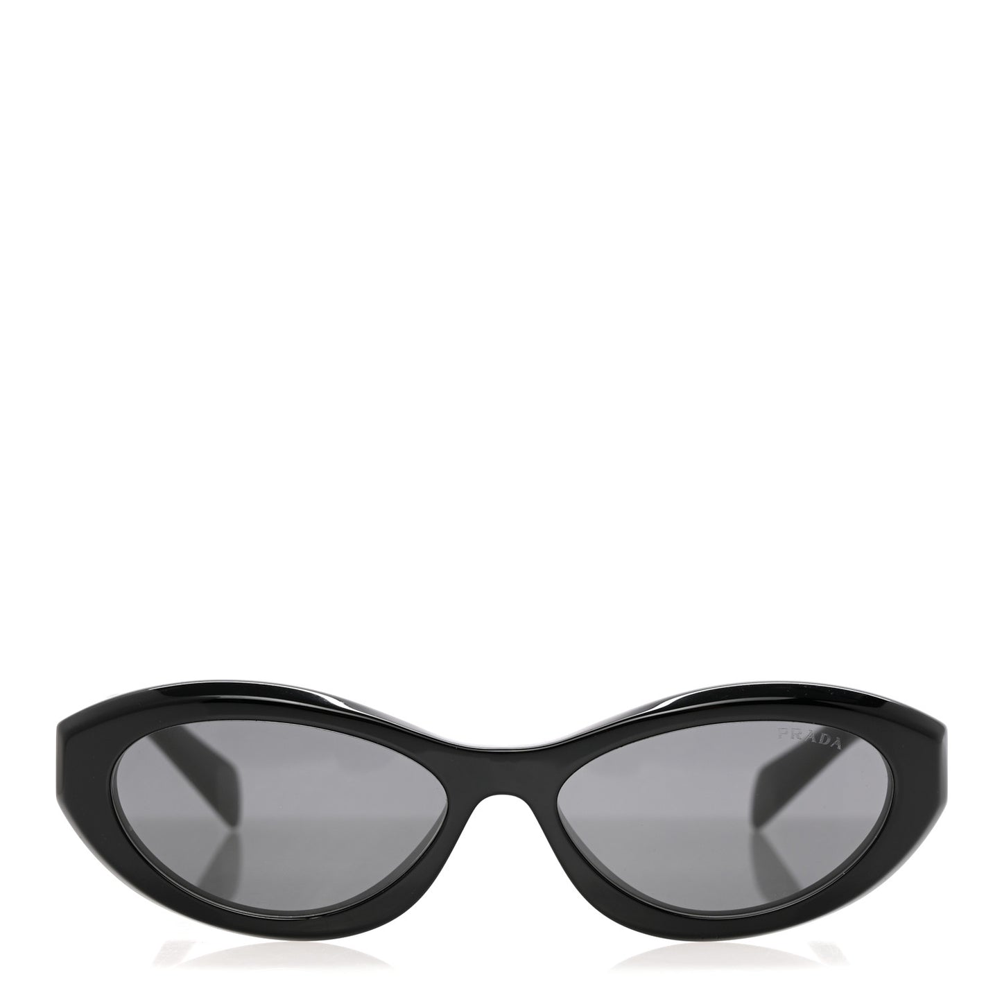 Acetate Oval Sunglasses SPR 26Z Black