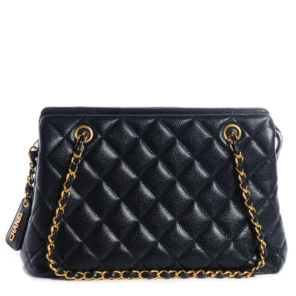 Chanel Caviar Quilted Shoulder Bag Black 1 of 8