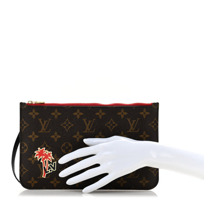 Louis Vuitton Monogram World Tour Neverfull MM GM Pochette 2 of 8