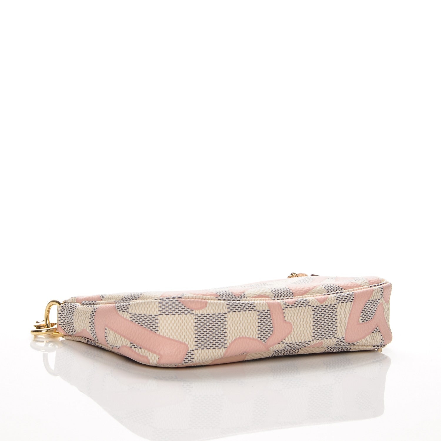 Louis Vuitton Damier Azur Tahitienne Mini Pochette Accessories 4 of 6