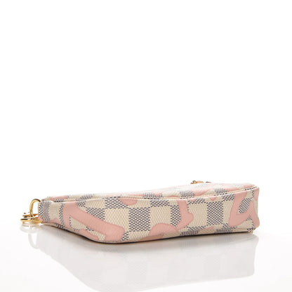 Louis Vuitton Damier Azur Tahitienne Mini Pochette Accessories 4 of 6