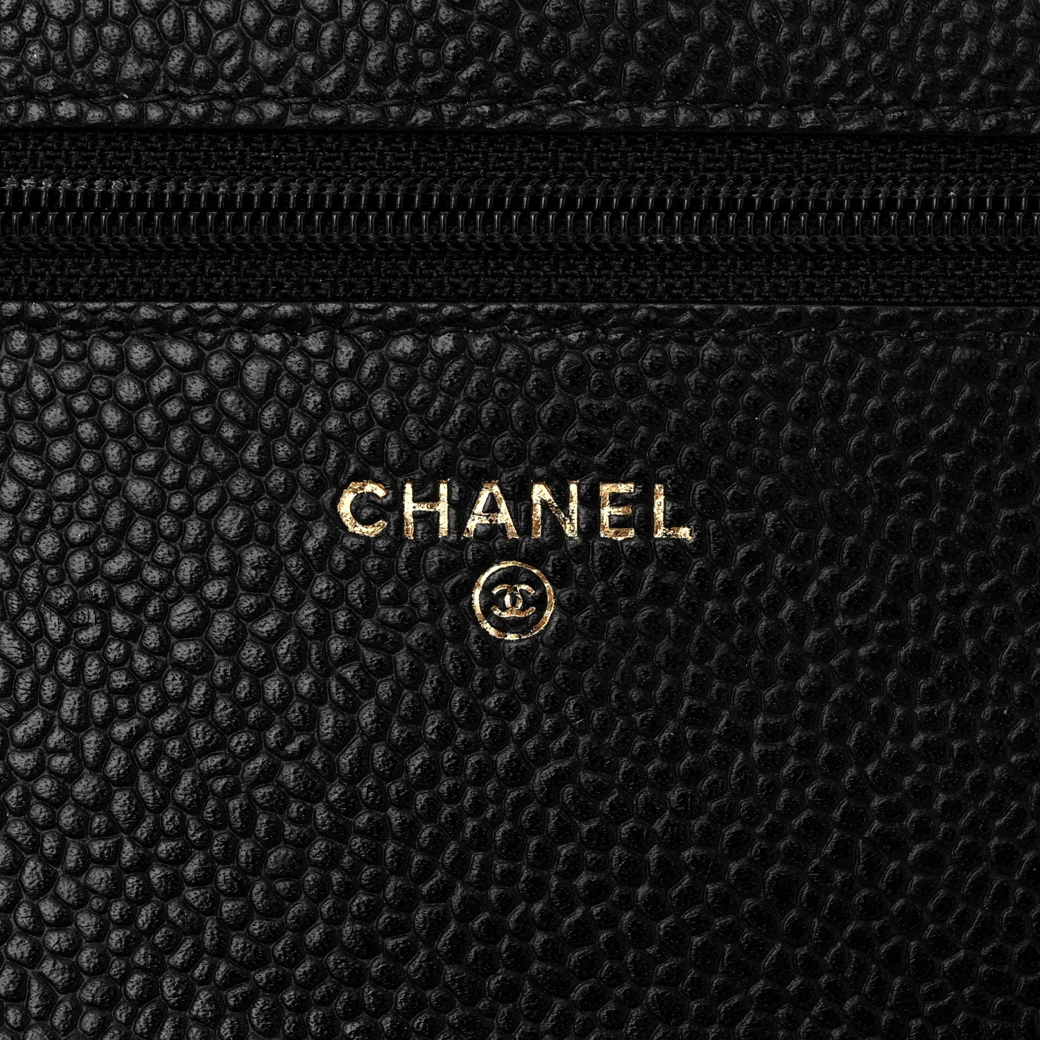 Chanel Caviar Quilted Wallet on Chain WOC Black 6 of 11