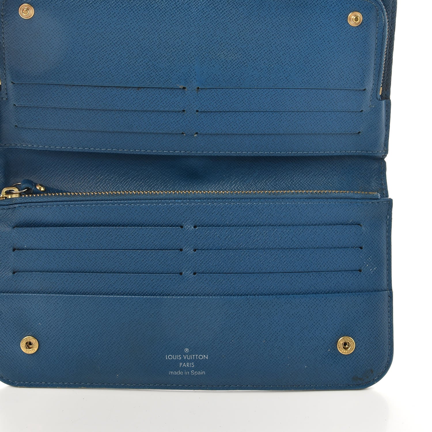 Louis Vuitton Monogram Insolite Wallet Petrole Blue 5 of 6