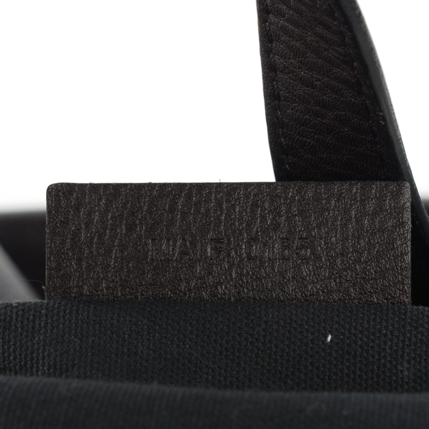 Waxed Calfskin Small Nightingale Black