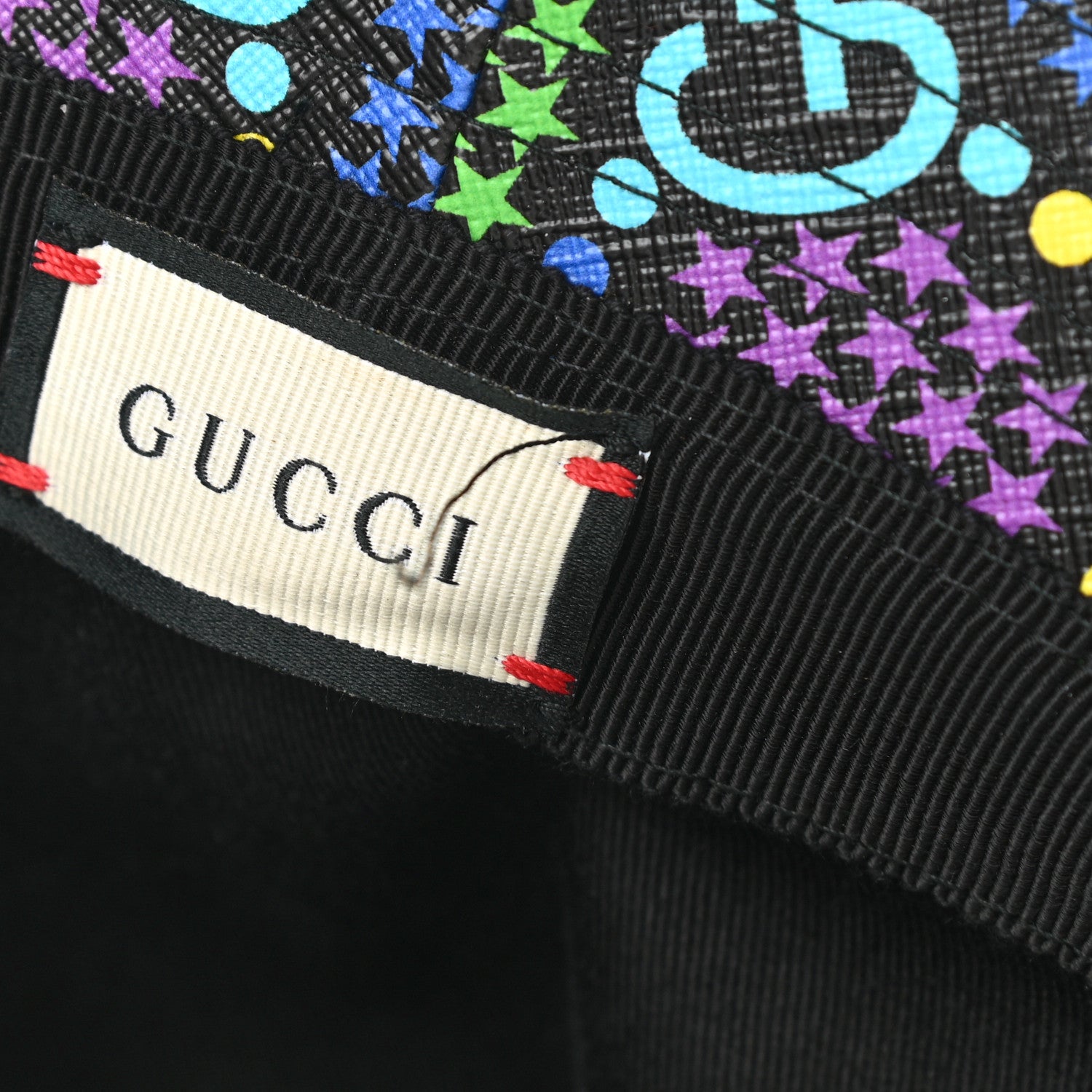Gucci GG Supreme Monogram Psychedelic Fedora Hat M Multicolor 10 of 11