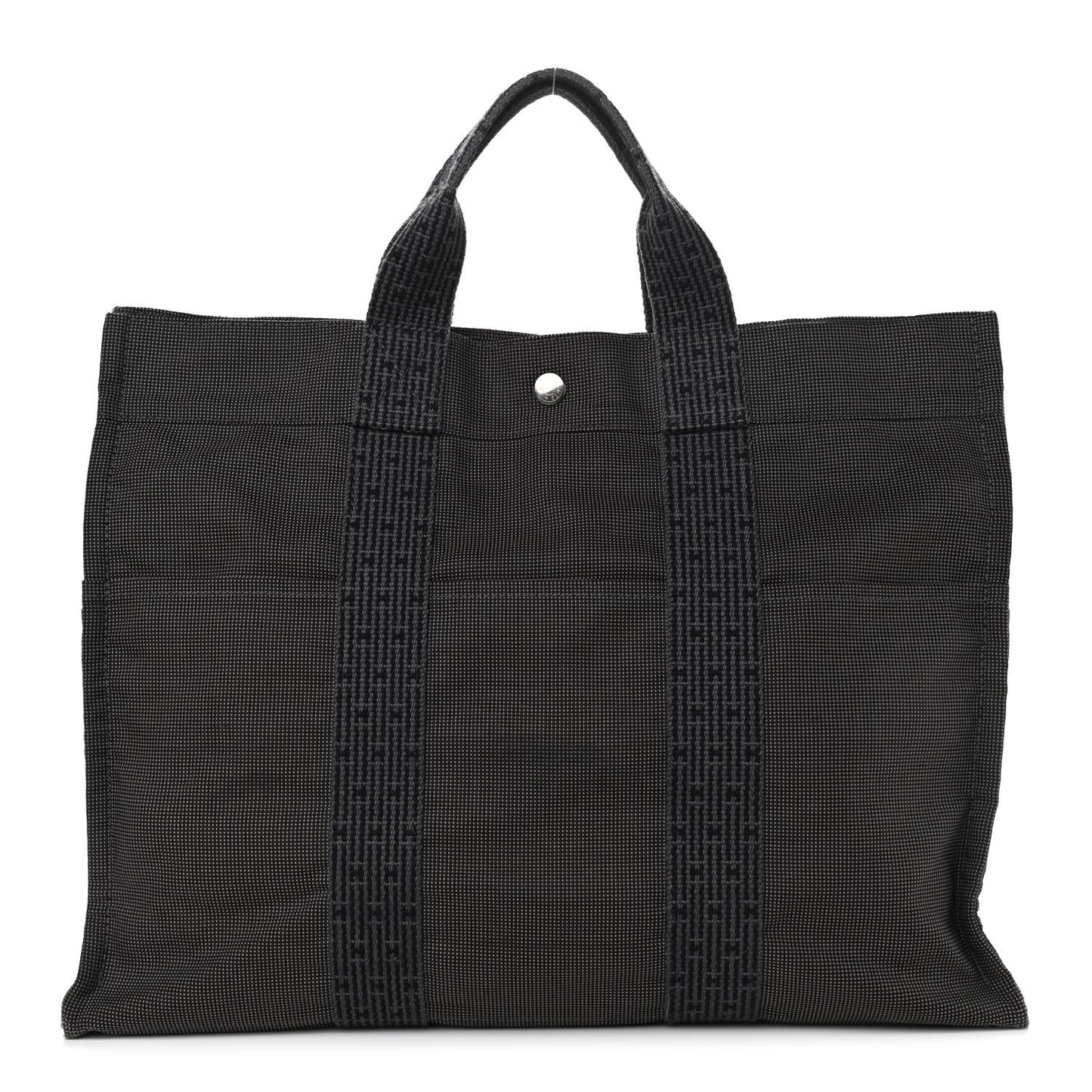 Canvas Herline MM Tote Grey