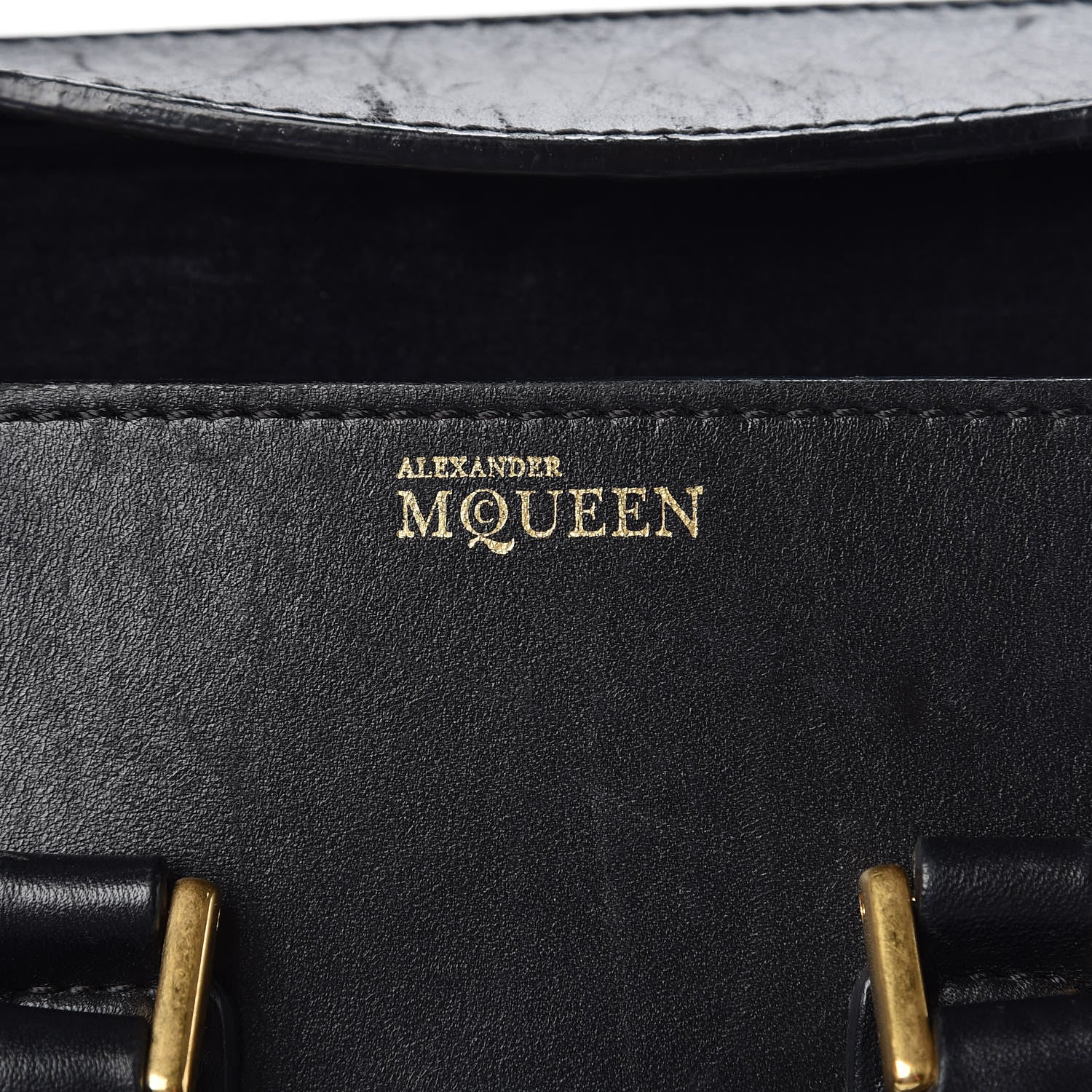 Alexander McQueen Calfskin Mini Heroine Black 7 of 14