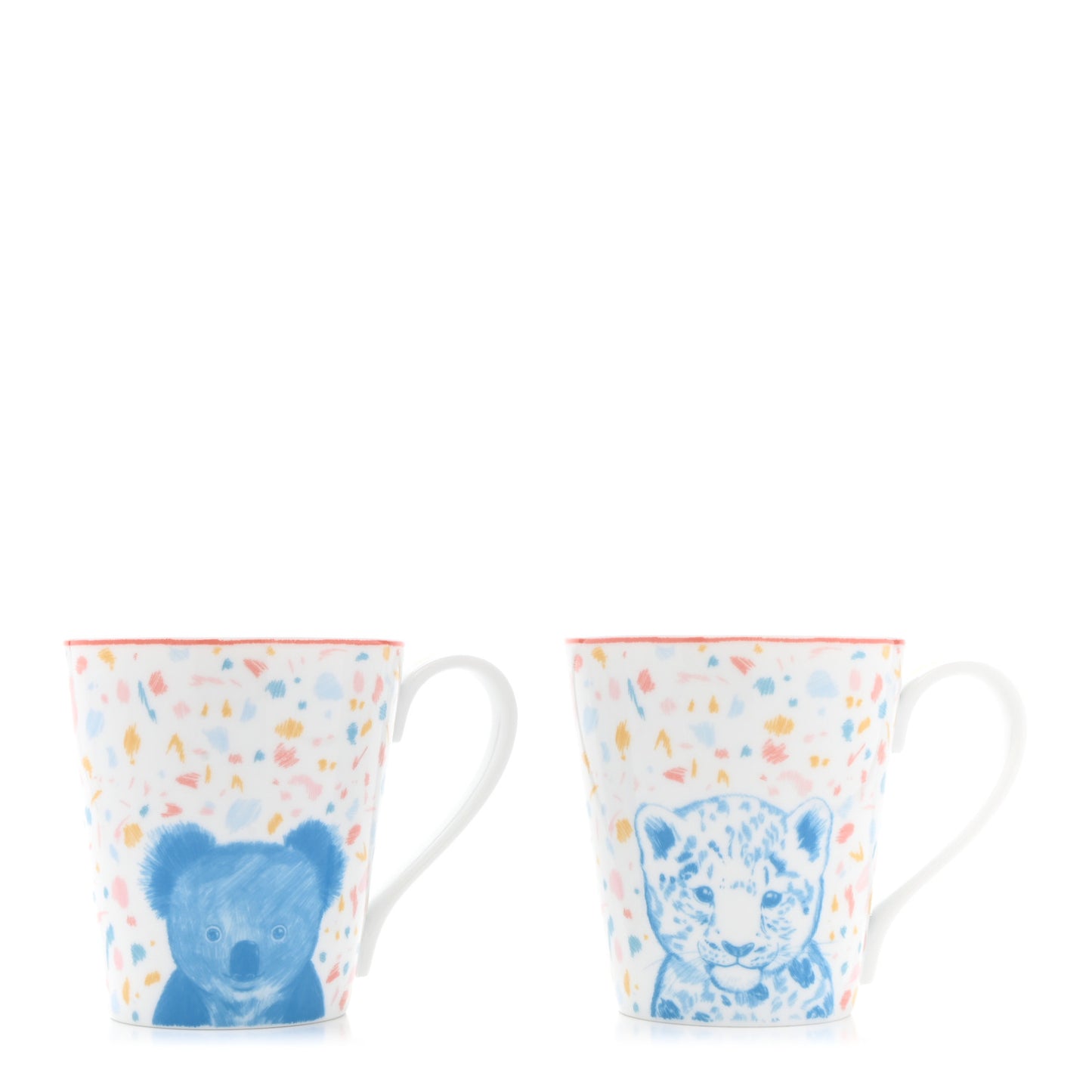 Porcelain Passe-Passe Mug Set of 2