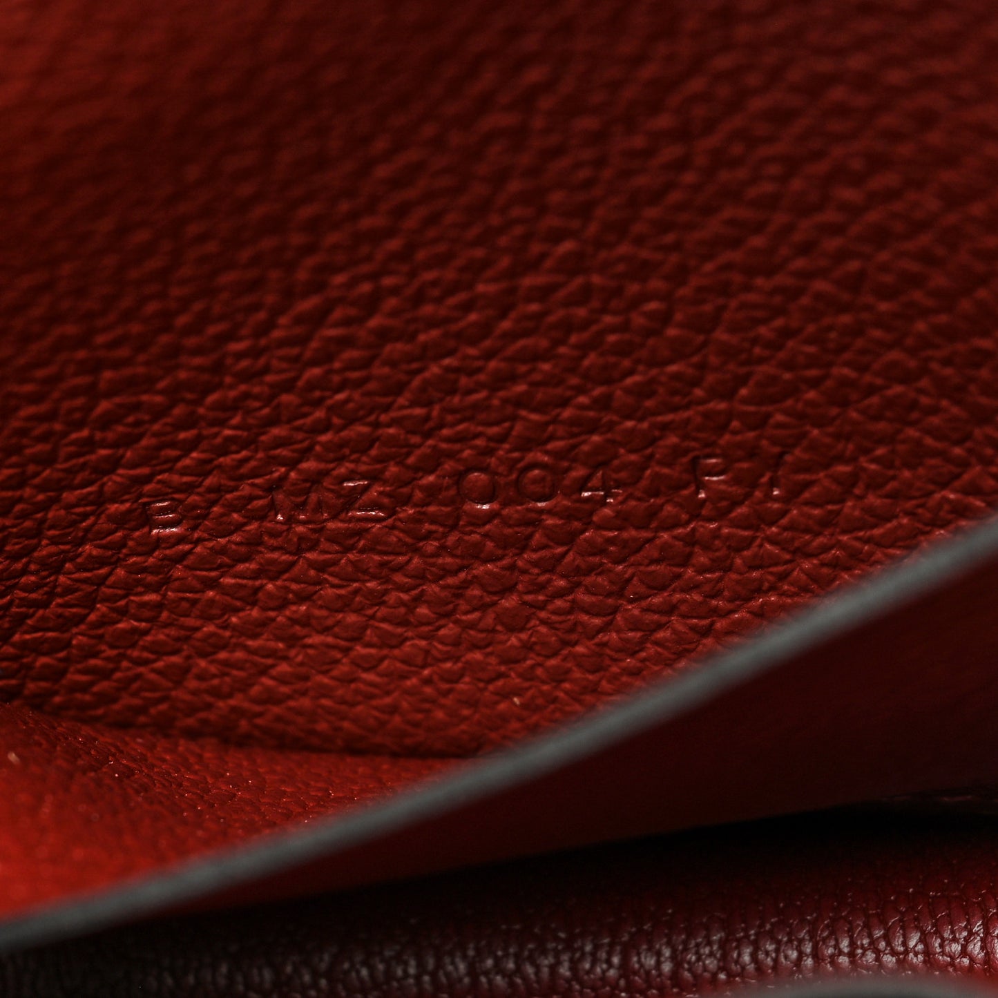 Evercolor Bi-Color Constance Slim Wallet Rouge H Rose Azalee