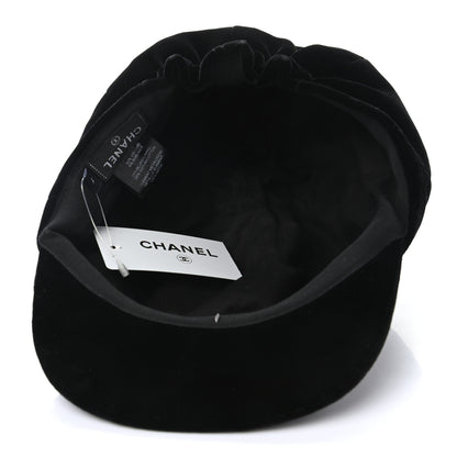 Chanel Viscose Silk Cap M Black 7 of 8