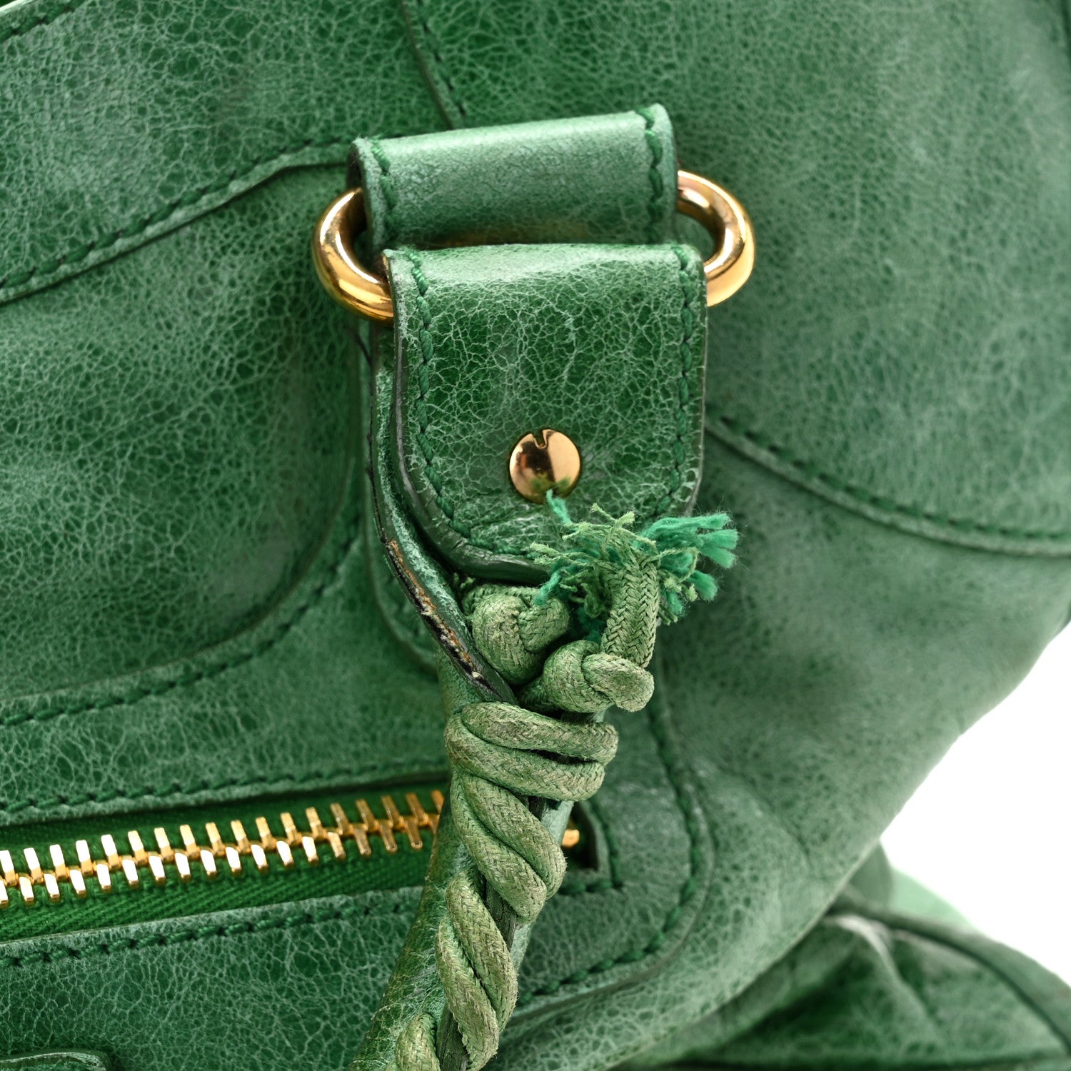 Balenciaga Chevre Giant 21 Gold Hardware City Vert Gazon 13 of 18