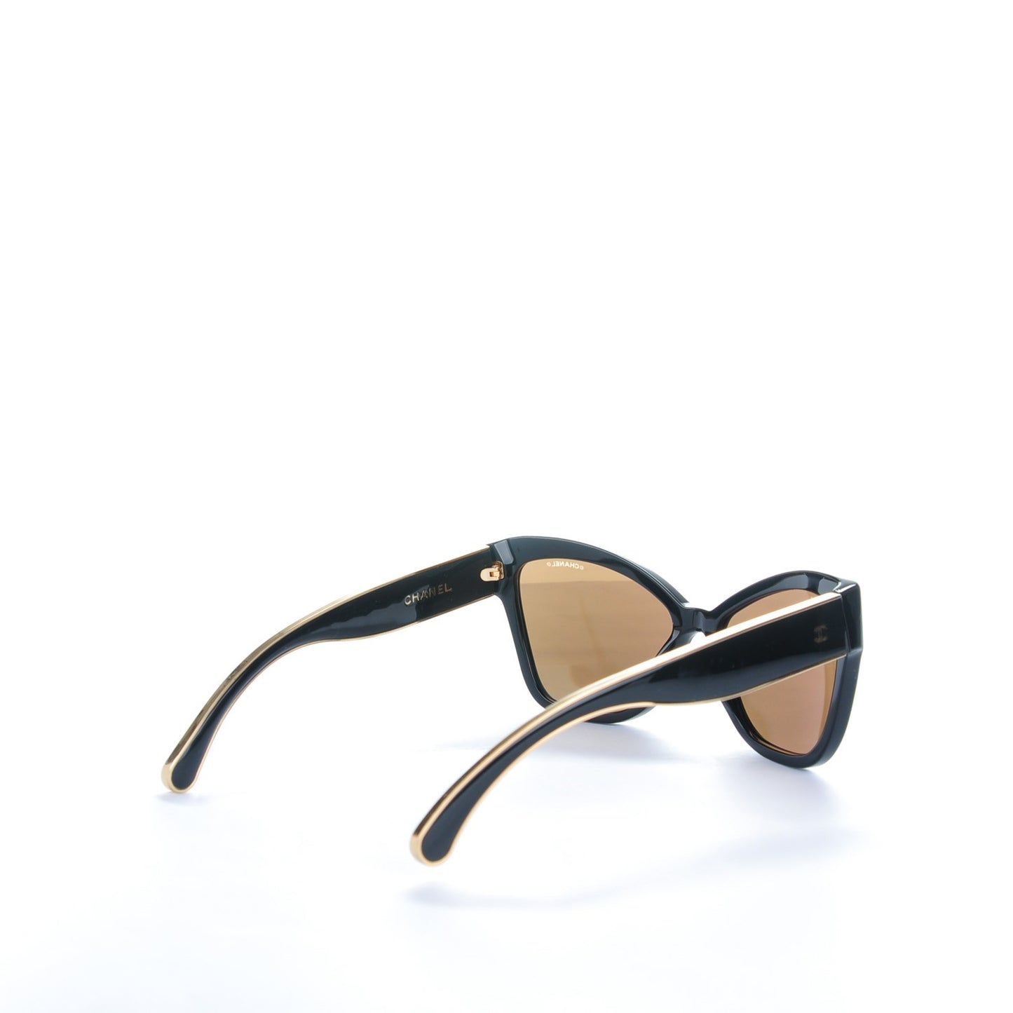 Acetate CC Cat Eye Sunglasses 5271 Black