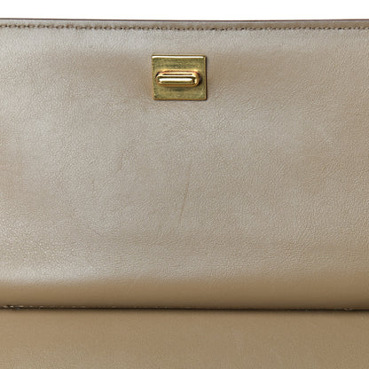 Givenchy Calfskin Large Whip Top Handle Shoulder Bag Taupe 14 of 17