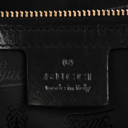 Gucci Leather Large Hysteria Clutch Black 6 of 7