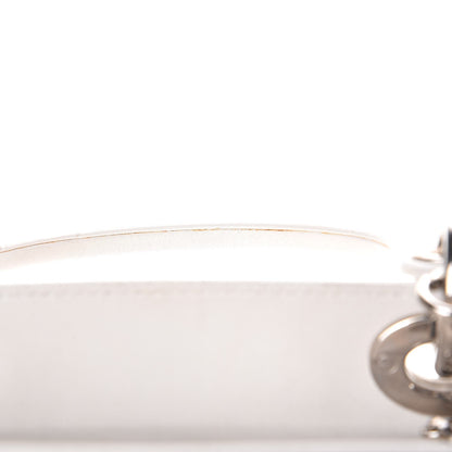 Christian Dior Lambskin Studded Cannage Medium Lady Dior White 14 of 14