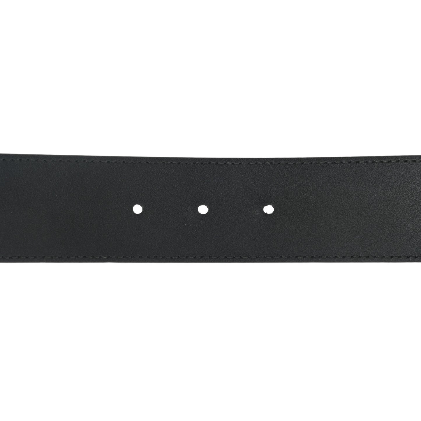 Moon Calfskin Scales Double G 40mm Belt 75 30 Black