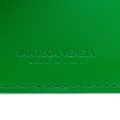 Bottega Veneta Nappa Maxi Intrecciato Zip Card Holder Parakeet 6 of 6