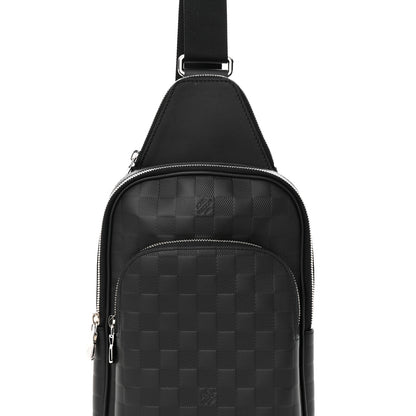 Louis Vuitton Damier Infini Avenue Sling Bag NM Onyx 7 of 17