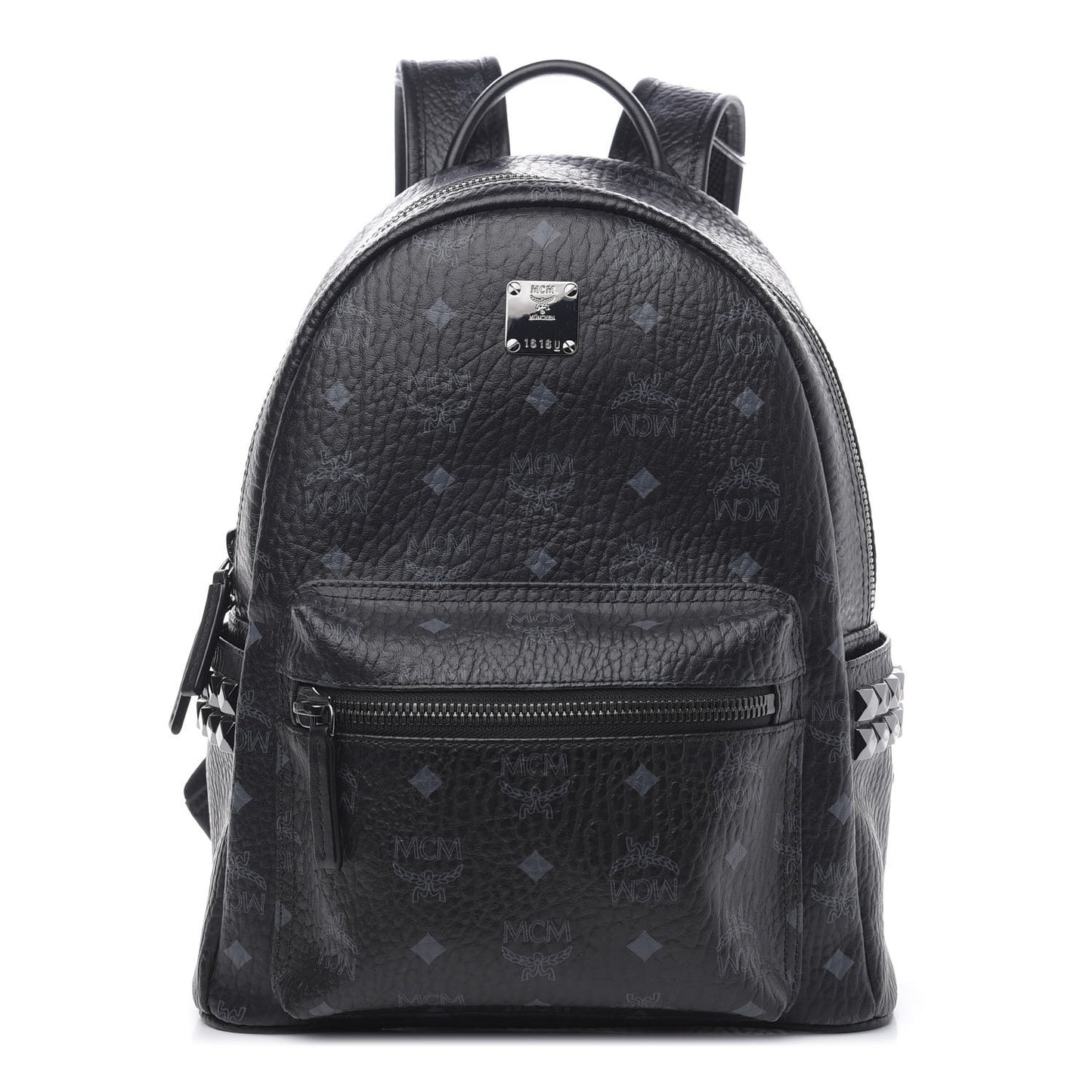 Visetos Small Side Stud Stark Backpack Black