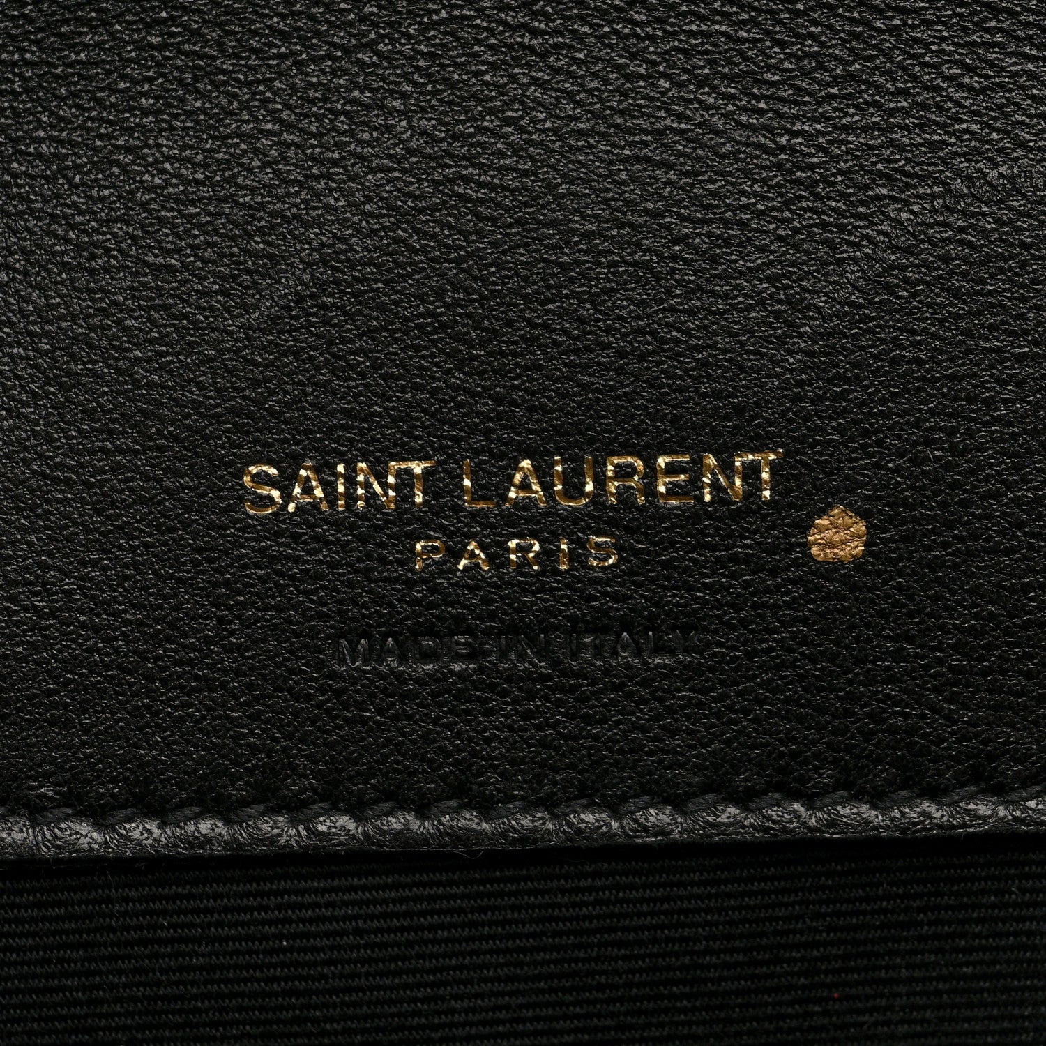Saint Laurent Lambskin Chevron Quilted Medium Loulou Black 7 of 10