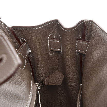 Hermes Togo Birkin 25 Etoupe 14 of 35