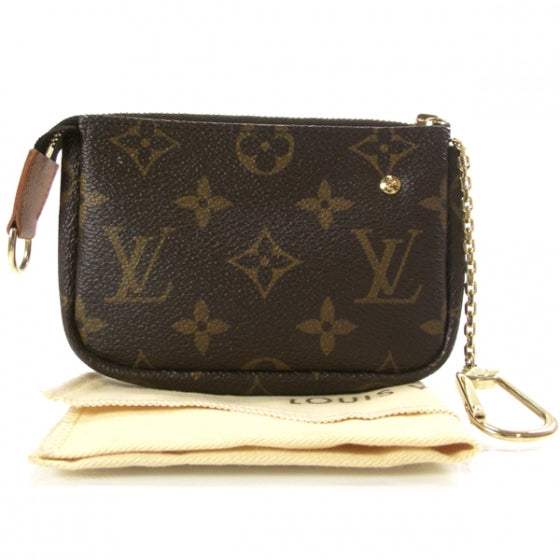 Louis Vuitton Monogram Trunks and Bags Pochette Cles Key Holder 2 of 7