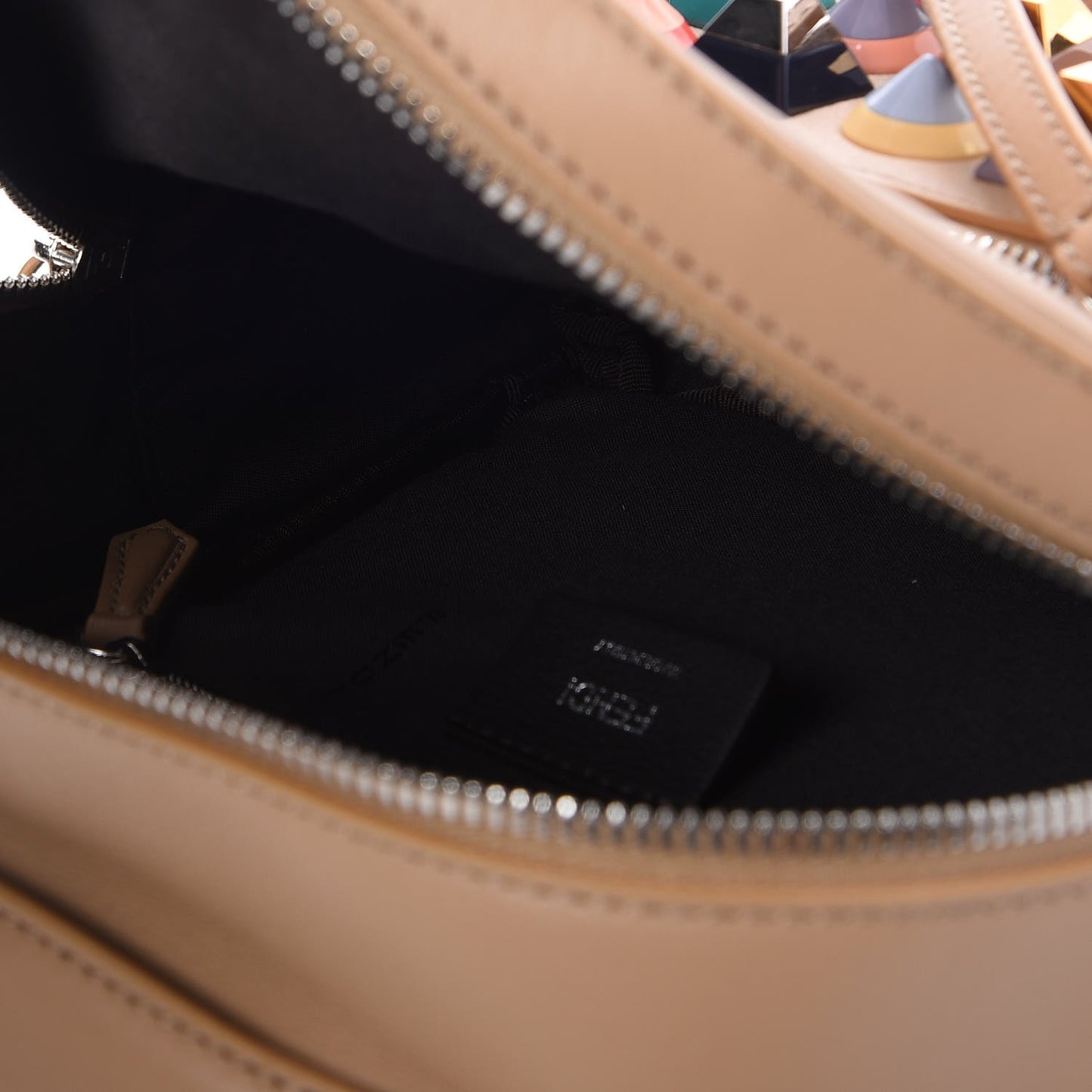 Vitello Dolce Studded Mini Backpack Cuoio Multicolor