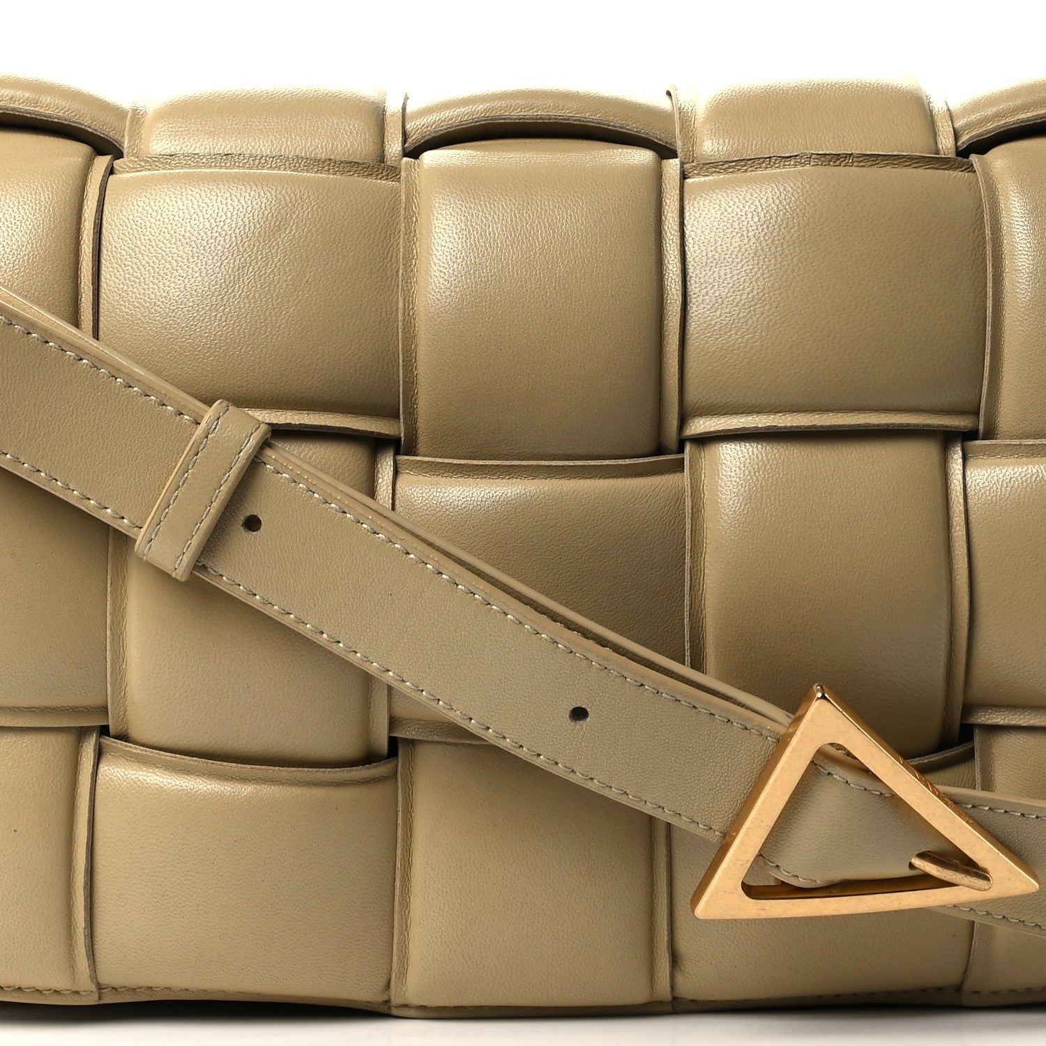 Bottega Veneta Nappa Maxi Intreccio Padded Cassette Crossbody Bag Tapioca 10 of 12